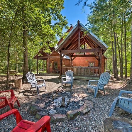 Cabin With Hot Tub And Games, 4 Mi To Beavers Bend! Broken Bow Eksteriør billede